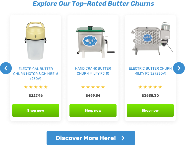Explore Our Top-Rated Butter Churns