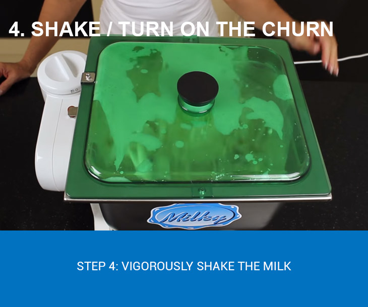 turn on the churn