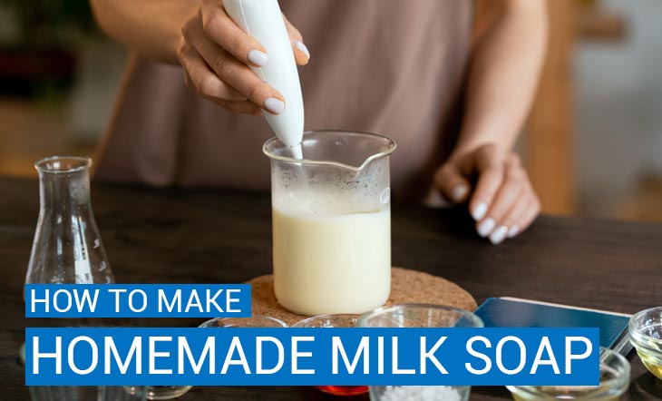 How to make homemade milk soap