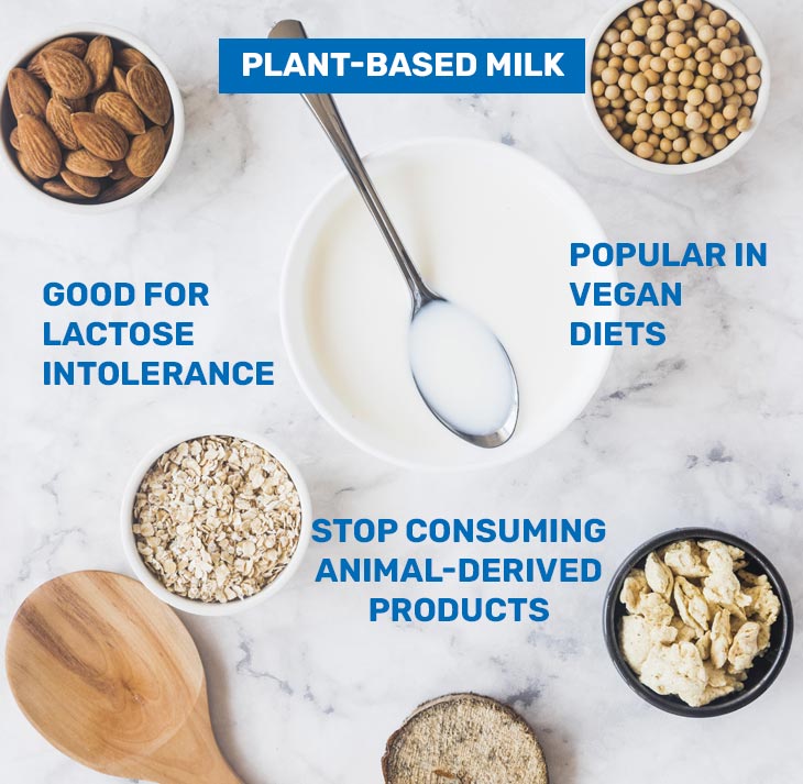 Benefits of plant-based milk