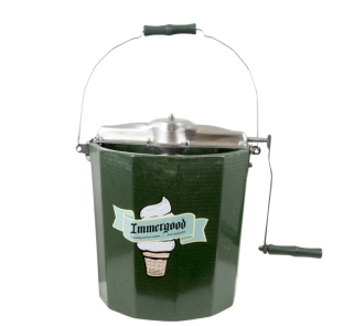 Manual Ice Cream Maker Immergood 4 Quart    